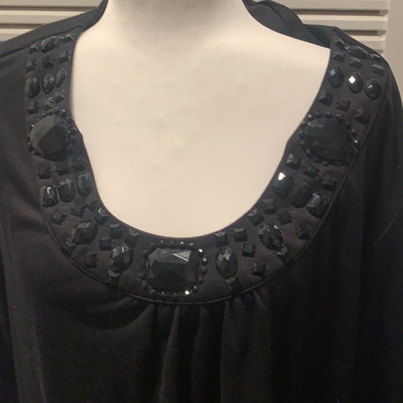 Maggie Barnes beaded dress 3x - Picture 2 of 3
